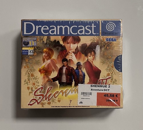 Shenmue sega dreamcast - shenmue, ii